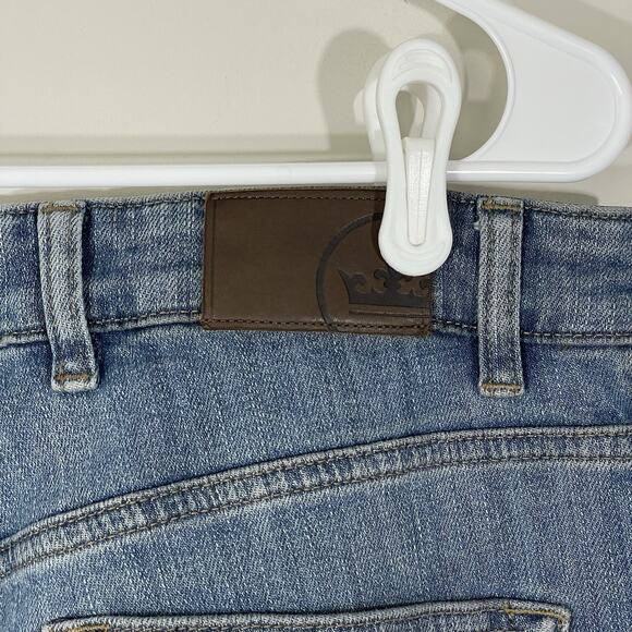 Peter Millar Collection Vintage Washed 5-Pocket Denim Jeans Mens 35 X 31 Stretch - Picture 4 of 6